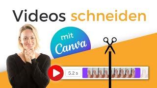 Videos schneiden in Canva  Canva-Tutorial deutsch