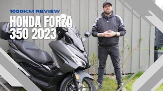 Honda Forza 350 2023 - 1000km Review