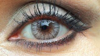 Desio Creamy Beige Coloured Contact Lenses Review with Closeups HD