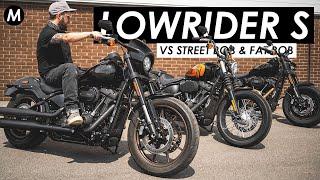 Harley-Davidson Lowrider S vs. Street Bob & Fat Bob Which Softail Should You Buy?