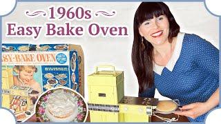 I bought a Vintage 1960s Easy Bake Oven and baked a mini cake