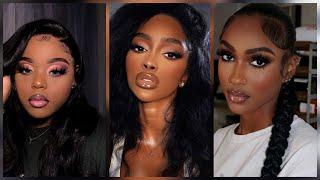 TikTok Makeup Compilations  Best Beauty Hacks for Black Women 2022