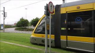 Metro - light rail - in Porto - Bahn - U-Bahn - Subway - Eurotram