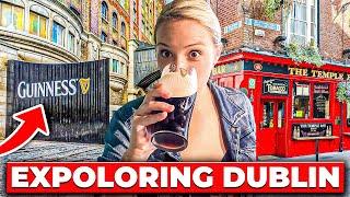 Exploring Dublin Ireland  Guinness Storehouse Tour Gravity Bar + Temple Bar & Irish Eats