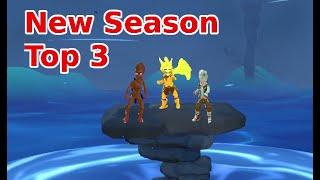 Temtem Patch 1.7 - Top 3 Tamers after 24 hours  Season 7