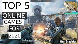 TOP 5 Online games for android High Graphics games for 2020