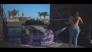 Driving The  Bagged 350Z  version 2  lady driven  FT  cidnic