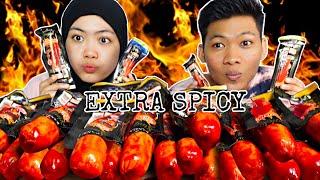 FINALLY️SOSEJ KANZLER GOCHUJANG LEVEL 15 EXTRA SPICY ‼️#viral #mukbang #spicy #asmr