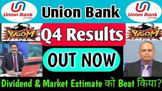 union bank Q4 results 2024  union Bank of India share  union Bank share news  union Bank  bank