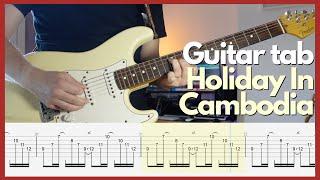 Dead Kennedys - Holiday In Cambodia Guitar tabs