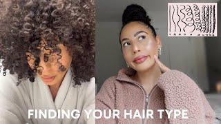 HOW TO FIND YOUR HAIR TYPE WITH THIS EASY TEST curl pattern texture density & porosity