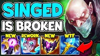 SINGED IS THE #1 HIGHEST WIN RATE CHAMP OF SEASON 14 AND I SHOW YOU WHY