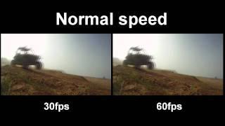 GoPro HD Hero 30fps vs. 60fps