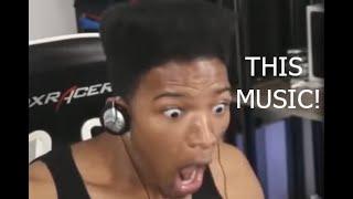 Etika Reacts to Video Game Music  Etika Compilation Sonic Mania Undertale Deltarune