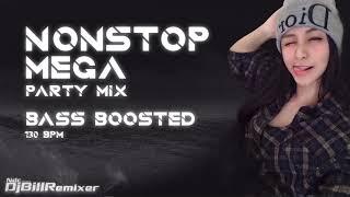 BEST Nonstop Mega Party Mix  DJ BilLRemixer Bass Boosted Remix Vol.11