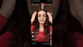 Sanaya Irani Live part 1 #sanayairani #khushi