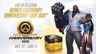 Overwatch Seasonal Event  Overwatch Anniversary 2018