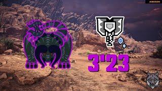 MHW.IB TEMPERED-BLACK-DIABLOS-SPEEDRUN CHARGEBLADE 323