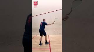 Backhand volley drop exercise #shorts