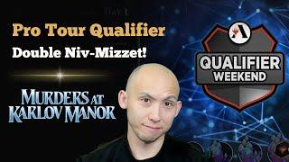 DOUBLE NIV-MIZZET  Pro Tour Qualifier  MKM Karlov Manor Sealed  MTG Arena