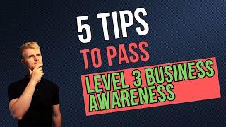 AAT Business Awareness - 5 Tips to Pass Your Exam