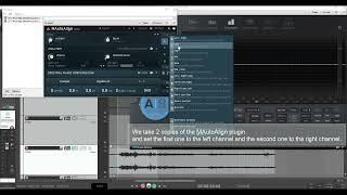 Field Recording  Audio Phase Correction with MAutoAlign on a single track.