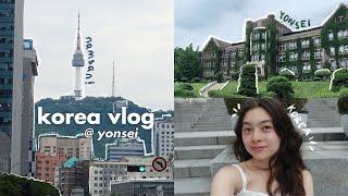 YONSEI UNIVERSITY MOVE-IN VLOG ️  fly to korea w me dorm tour orientation study abroad etc.