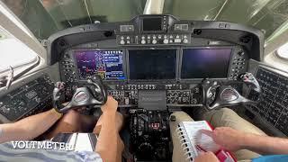 INITIAL TRAINING KING AIR 360  COCKPIT PREPARATION