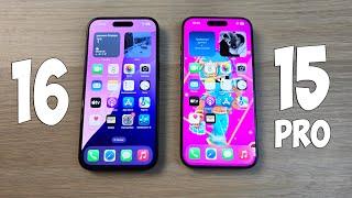 IPHONE 16 VS IPHONE 15 PRO - ЧТО ВЫБРАТЬ? ПОЛНОЕ СРАВНЕНИЕ