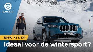 BMW X1 & iX1 2022 - RIJDEN op een GLETSJER - AutoRAI TV