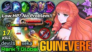 Wanna Fight? No Mercy 17 Kills Guinevere - Top 1 Global Guinevere by devιlѕxeka - MLBB