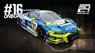 Onboard #16  Audi R8 LMS GT3 evo II  Scherer Sport PHX  ADAC 24h Nürburgring Qualifiers 2024