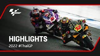 MotoGP™ Race Highlights ️  2022 #ThaiGP 