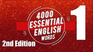 4000 Essential English Words 1 2nd edition