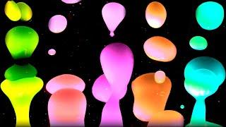 Multicolor Lava Lamp 4 Hour relaxing TV Background