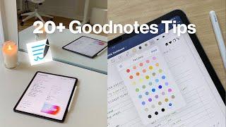 20+ Goodnotes Tips and Tricks  Hidden features and helpful hacks️