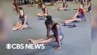 Teen gymnast sets sights on 2024 Olympics