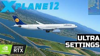 X-Plane 12 PC Ultra Settings Gameplay Nvidia RTX 3060 Ti