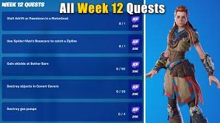 All Week 12 Season Quests Guide - Fortnite Chapter 3 Season 1