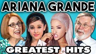 ELDERS READ ARIANA GRANDES HIT SONGS React