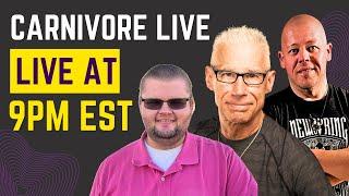 Carnivore Live. w @doctorkiltz @CarnivoreQuest @IntentionalCarnivore @CarnivoreKipp  #carnivorediet