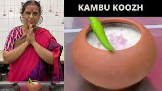 Kambu koozh recipe Kambu kool  Bajra koozh recipe by Revathy Shanmugam