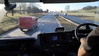 LGVHGV  ROAD RAGE  Van driver tries to brake check me A19 Thirsk