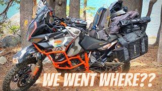 KTM 1290 and 990 go on EPIC MOTOCAMPING ADVENTURE - Mistakes were made