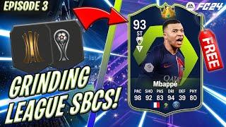 GRINDING LEAGUE SBCS HOW TO CRAFT POTM MBAPPE ON FIFA 24 PROJECT MBAPPE EPISODE 3