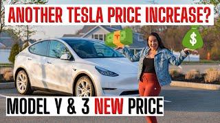 There was ANOTHER Tesla Price Increase on the Model 3 & Y and what about the Federal Tax Credit???