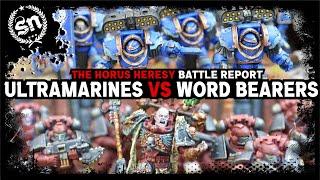 Ultramarines vs Word Bearers - The Horus Heresy Battle Report