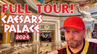 Come Walk Through the Iconic Caesars Palace Las Vegas  Complete Walking Tour 2024  #caesars #vegas