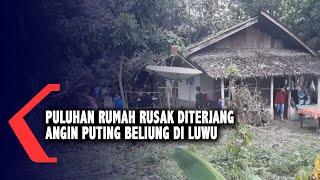 Puluhan Rumah Rusak Diterjang Angin Puting Beliung