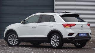 Volkswagen NEW T-roc Style 2019 Pure White 17 inch Kulmbach walk around & detail inside